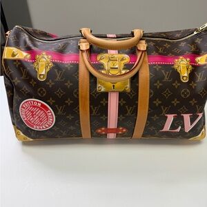 Authentic Louis Vuitton Summer Trunks Bandoulier 50 with COA